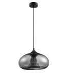 Lampy wiszące - Luces Exclusivas CANTOS Wisząca 1xE27 LED czarny/chrom LE41941 - product 1