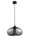Luces Exclusivas CANTOS Wisząca 1xE27 LED czarny/chrom LE41941