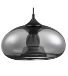 Lampy wiszące - Luces Exclusivas CANTOS Wisząca 1xE27 LED czarny/chrom LE41941 - product 2