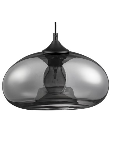 Luces Exclusivas CANTOS Wisząca 1xE27 LED czarny/chrom LE41941 - produkt 2