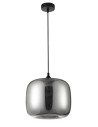 Luces Exclusivas CANTOS Wisząca 1xE27 LED czarny/chrom LE41943