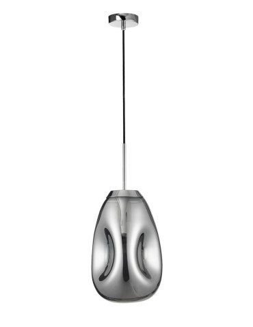 Luces Exclusivas CARMEN Wisząca 1xE27 LED chrom LE41948