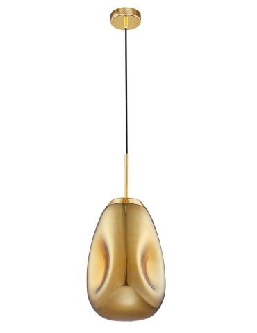 Luces Exclusivas CARMEN Wisząca 1xE27 LED złoty LE41950