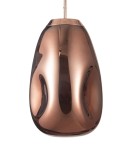 Lampy wiszące - Luces Exclusivas CARMEN Wisząca 1xE27 LED miedziany LE41952 - product 2