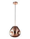 Luces Exclusivas CARMEN Wisząca 1xE27 LED miedziany LE41953