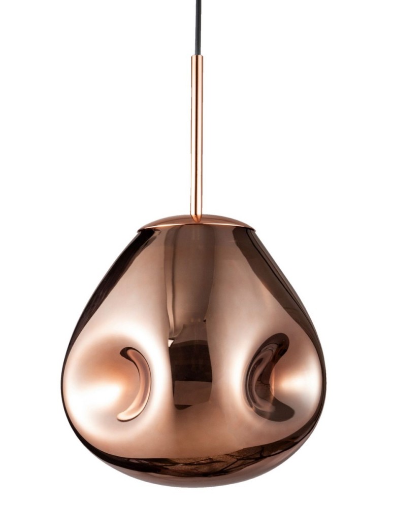 Lampy wiszące - Luces Exclusivas CARMEN Wisząca 1xE27 LED miedziany LE41953 - product kolory-swiatla.pl 2