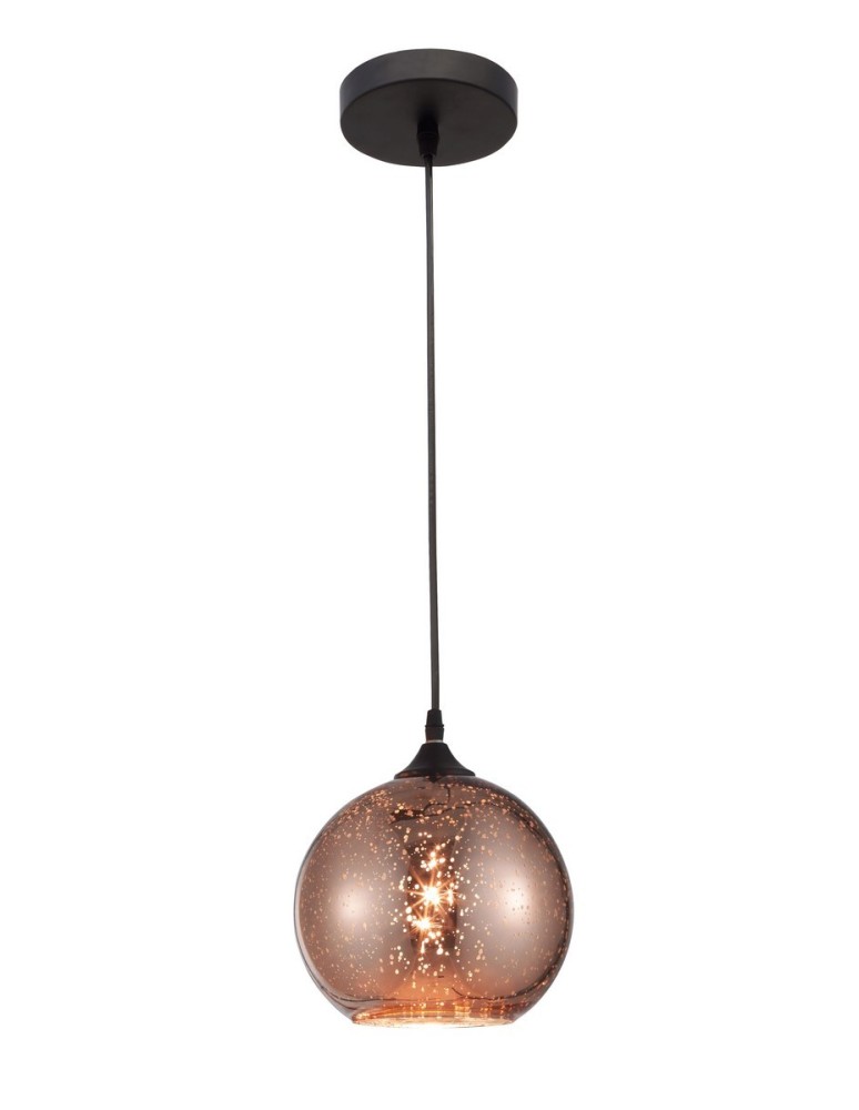 Lampy wiszące - Luces Exclusivas CEPEDA Wisząca 1xE27 LED miedziany LE41961 - produkt kolory-swiatla.pl 1