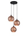 Luces Exclusivas CEPEDA Wisząca 3xE27 LED miedziany LE41963