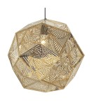 Lampy wiszące - Luces Exclusivas CONCON Wisząca 1xE27 LED złoty LE41973 - produkt 2