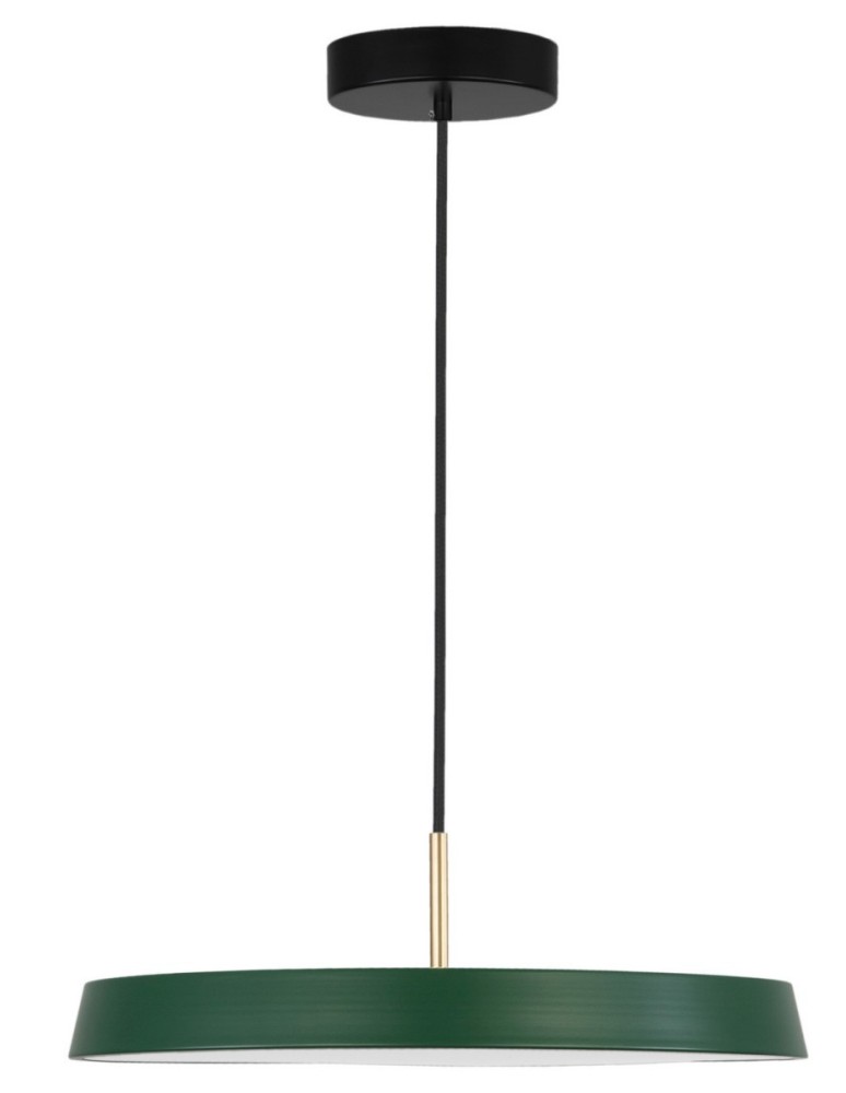 Lampy wiszące LED - Luces Exclusivas CORUNA Wisząca LED 41W 2693lm 3000K zielony mat LE41975 - produkt kolory-swiatla.pl 1