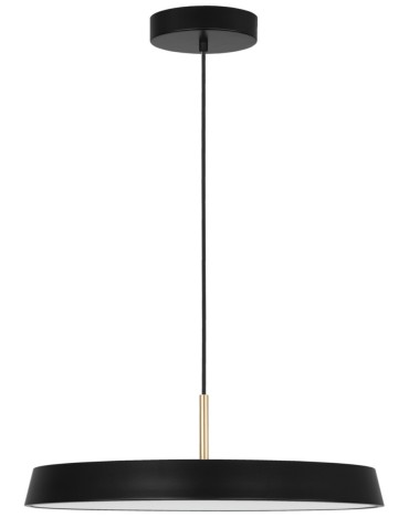 Luces Exclusivas CORUNA Wisząca LED 41W 2693lm 3000K czarny mat LE41977