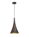 Luces Exclusivas CUARTO Wisząca 1xE27 LED ciemnobrązowy/złoty LE41980