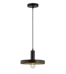 Lampy wiszące - Luces Exclusivas CUENCA Wisząca 1xE27 LED czarny/złoty LE41982 - product 1
