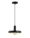 Luces Exclusivas CUENCA Wisząca 1xE27 LED czarny/złoty LE41982