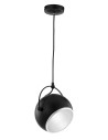 Luces Exclusivas DORADA Wisząca 1xE27 LED czarny LE41991