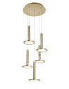Luces Exclusivas ESQUEL Wisząca LED 53W 1967lm 3000K złoty LE41992