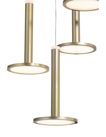 Luces Exclusivas ESQUEL Wisząca LED 53W 1967lm 3000K złoty LE41992 - produkt 2
