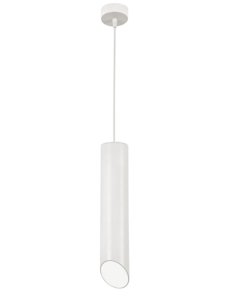 Lampy wiszące - Luces Exclusivas GARZON Wisząca 1xGU10 LED biały mat LE42006 - produkt kolory-swiatla.pl 1