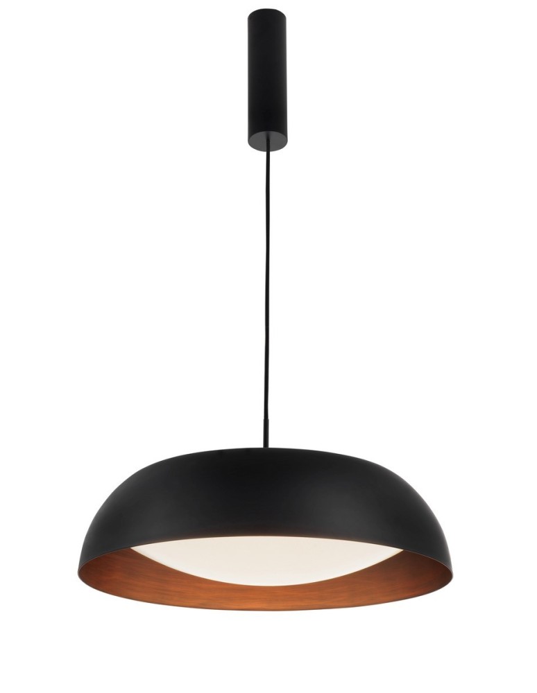 Lampy wiszące LED - Luces Exclusivas GIRONA Wisząca LED 40W 2400lm 3000K czarny/miedziany LE42009 - produkt kolory-swiatla.pl 1