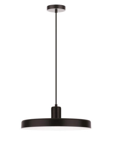 Luces Exclusivas GUANTA Wisząca 1xE27 LED czarny mat LE42021