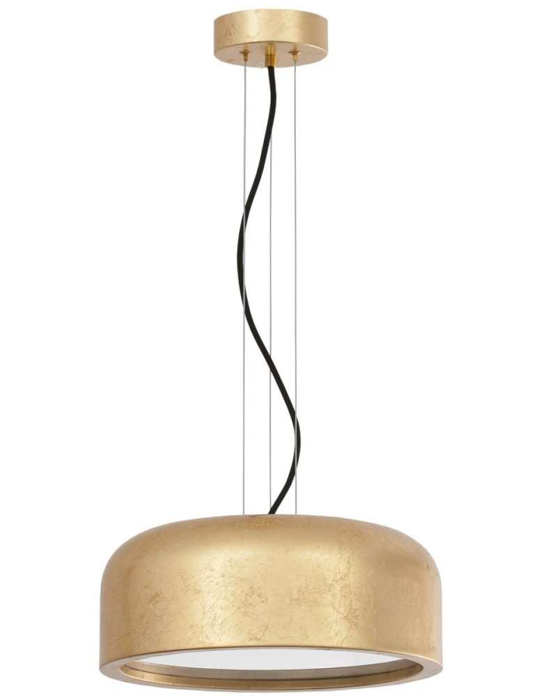 Lampy wiszące - Luces Exclusivas GUIGUE Wisząca 2xE27 LED złoty (struktura niejednolita) LE42028 - produkt kolory-swiatla.pl 1