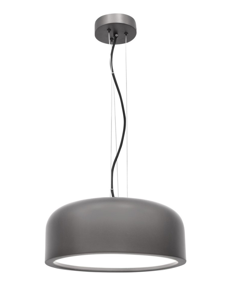 Lampy wiszące - Luces Exclusivas GUIGUE Wisząca 2xE27 LED szary LE42032 - produkt kolory-swiatla.pl 1
