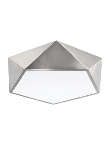 Luces Exclusivas HUESCA Sufitowa 4xE27 LED nikiel satynowy LE42055