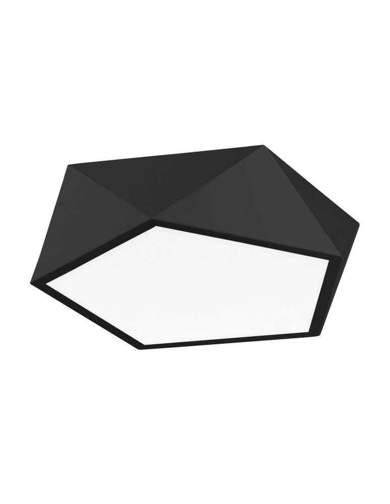 Lampy sufitowe - Luces Exclusivas HUESCA Sufitowa 4xE27 LED czarny LE42057 - produkt kolory-swiatla.pl 1