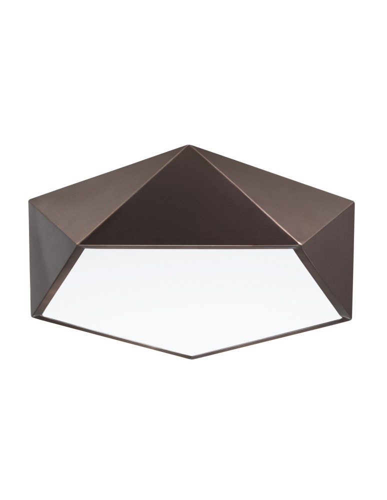 Lampy sufitowe nowoczesne - Luces Exclusivas HUESCA Sufitowa 4xE27 LED brązowy LE42058 - produkt kolory-swiatla.pl 1