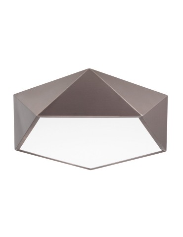 Luces Exclusivas HUESCA Sufitowa 4xE27 LED brąz LE42059