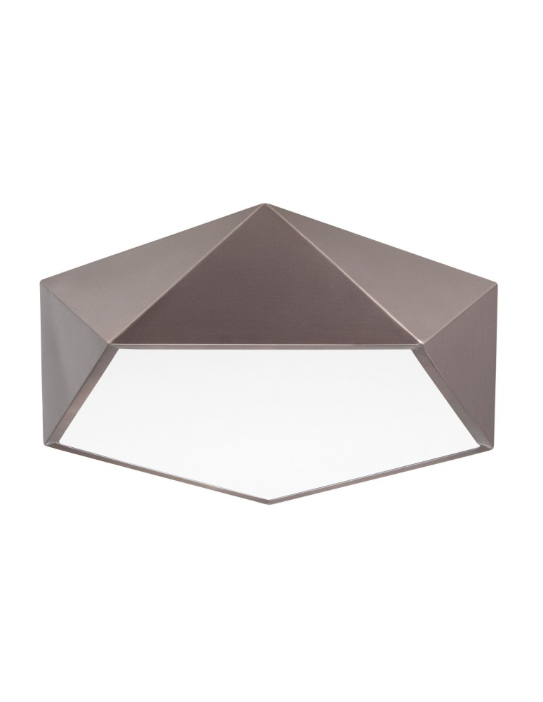 Lampy sufitowe - Luces Exclusivas HUESCA Sufitowa 4xE27 LED brąz LE42059 - produkt kolory-swiatla.pl 1