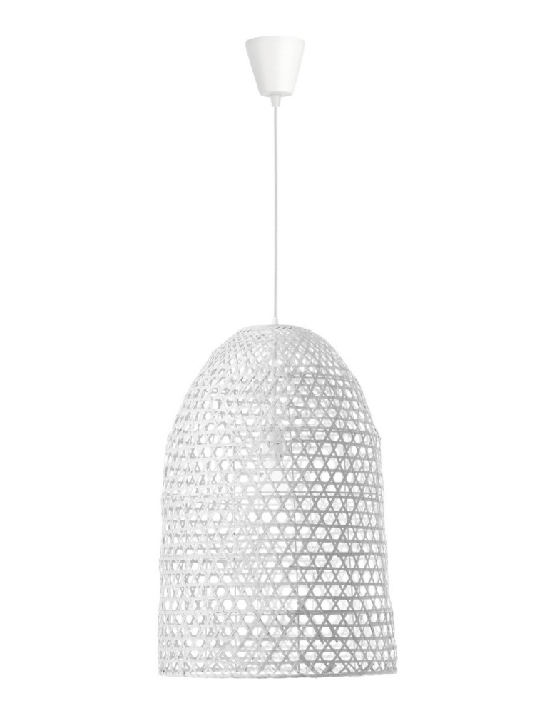 Lampy wiszące boho - Luces Exclusivas PALMAR Wisząca 1xE27 LED biały LE42122 - produkt kolory-swiatla.pl 1