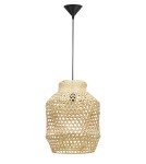 Lampy wiszące boho - Luces Exclusivas PALMAS Wisząca 1xE27 LED naturalny ratan LE42124 - product 1