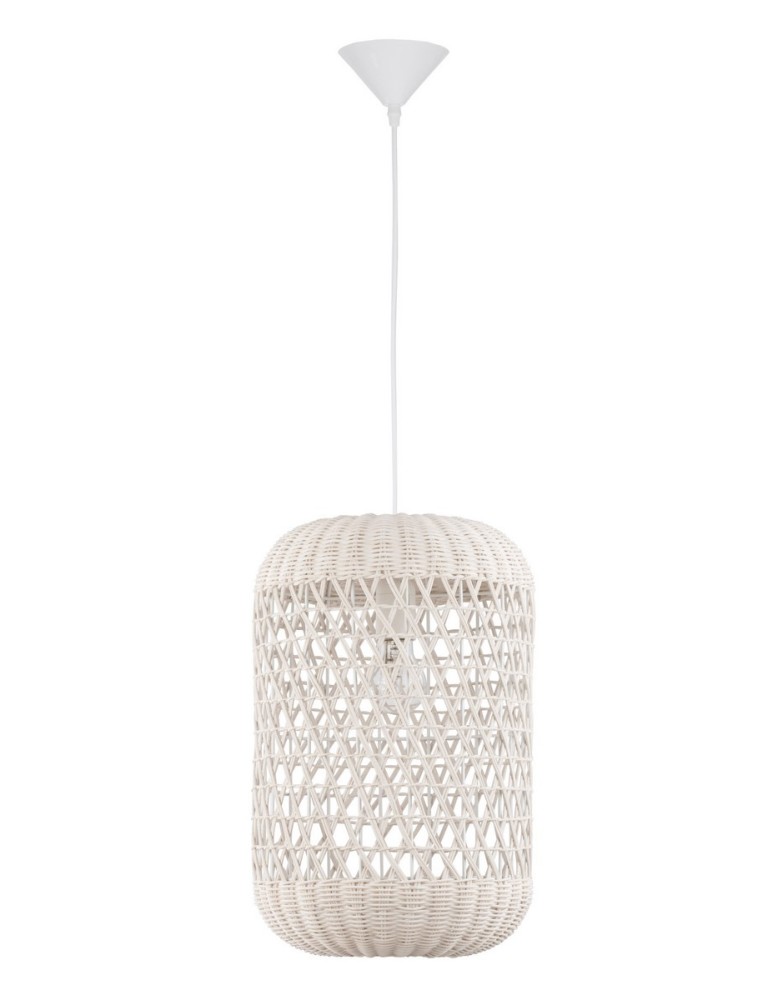 Lampy wiszące boho - Luces Exclusivas PALMAR Wisząca 1xE27 LED biały LE42126 - produkt kolory-swiatla.pl 1