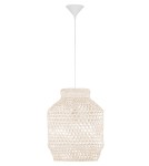 Lampy wiszące boho - Luces Exclusivas PALMAS Wisząca 1xE27 LED biały LE42127 - product 1