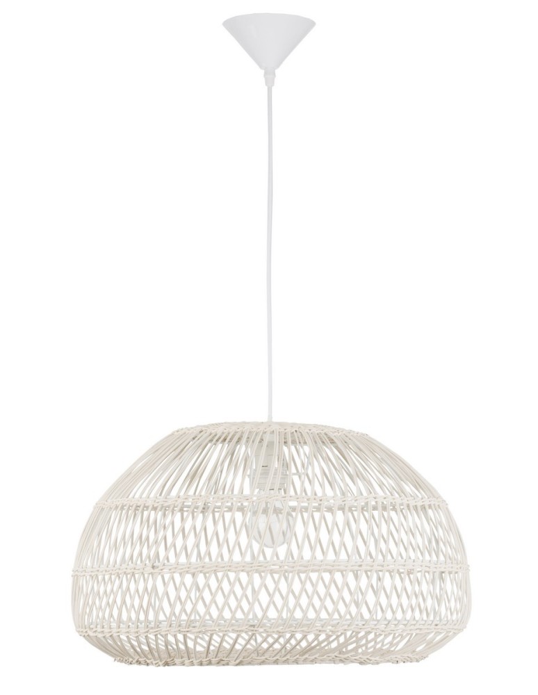 Lampy wiszące boho - Luces Exclusivas OVIEDO Wisząca 1xE27 LED biały LE42130 - produkt kolory-swiatla.pl 1