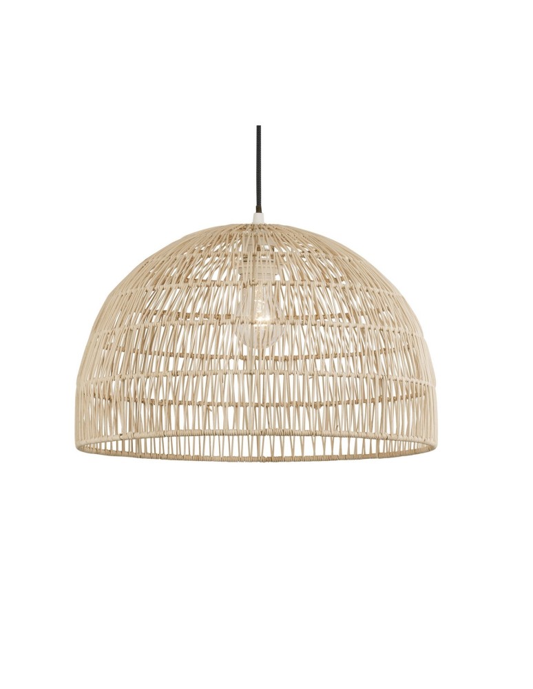 Lampy wiszące boho - Luces Exclusivas OVIEDO Wisząca 1xE27 LED naturalny ratan LE42131 - product kolory-swiatla.pl 2