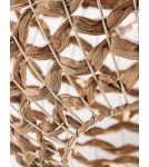Lampy wiszące boho - Luces Exclusivas PARANA Wisząca 1xE27 LED naturalny/czarny LE42135 - product 2