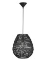 Luces Exclusivas PARANA Wisząca 1xE27 LED czarny LE42139