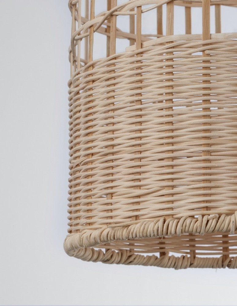 Lampy wiszące boho - Luces Exclusivas PALMAS Wisząca 1xE27 LED naturalny LE42141 - product kolory-swiatla.pl 2