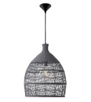 Lampy wiszące boho - Luces Exclusivas PERICO Wisząca 1xE27 LED szary LE42142 - product 1