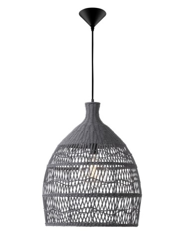 Luces Exclusivas PERICO Wisząca 1xE27 LED szary LE42142