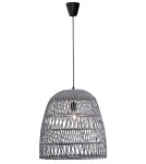 Lampy wiszące boho - Luces Exclusivas PERICO Wisząca 1xE27 LED szary LE42143 - product 1