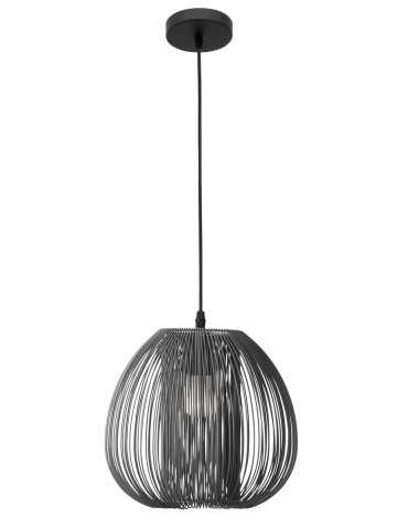 Luces Exclusivas PIRITU Wisząca 1xE27 LED szary LE42149
