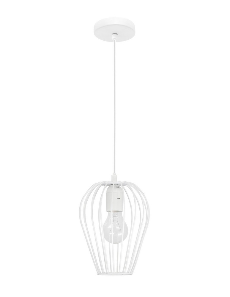 Lampy wiszące - Luces Exclusivas PUENTE Wisząca 1xE27 LED biały LE42152 - produkt kolory-swiatla.pl 1