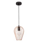 Lampy wiszące - Luces Exclusivas PUENTE Wisząca 1xE27 LED miedziany LE42153 - product 1