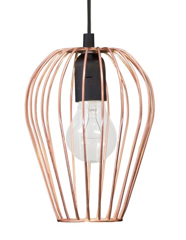 Luces Exclusivas PUENTE Wisząca 1xE27 LED miedziany LE42153 - product 2