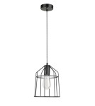 Lampy wiszące - Luces Exclusivas RAWSON Wisząca 1xE27 LED czarny LE42160 - produkt 1
