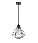 Lampy wiszące - Luces Exclusivas PUERTO Wisząca 1xE27 LED czarny LE42165 - product 1