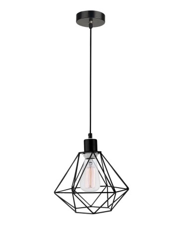 Luces Exclusivas PUERTO Wisząca 1xE27 LED czarny LE42165